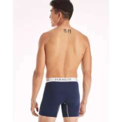 HANES Ultimate Men's Stretch Boxer Brief, 5-Pack Extended Size -Carhar Clothing Shop 2084161 901 alt3