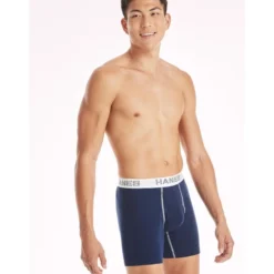 HANES Ultimate Men's Stretch Boxer Brief, 5-Pack Extended Size -Carhar Clothing Shop 2084161 901 alt4