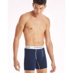 HANES Ultimate Men's Stretch Boxer Brief, 5-Pack Extended Size -Carhar Clothing Shop 2084161 901 alt5