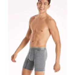 HANES Ultimate Men's Comfort Flex Fit Boxer Briefs, 3-Pack Extended Size -Carhar Clothing Shop 2084163 901 alt2