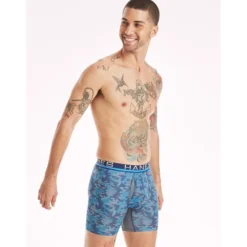 HANES SPORT Men's Total Support Pouch X-Temp Boxer Briefs, 4-Pack Extended Size -Carhar Clothing Shop 2084167 901 alt5