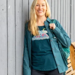 EMS Women's Misty Mountains Short-Sleeve Graphic Tee -Carhar Clothing Shop 2084215 309 alt2