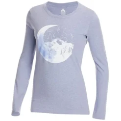 EMS Women's Ride Moon Mountain Long-Sleeve Graphic Tee