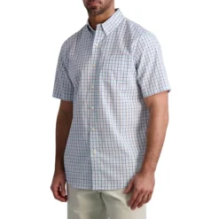 CHAPS Men's Short-Sleeve Woven Shirt -Carhar Clothing Shop 2084242 101 alt2