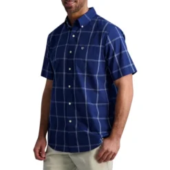 CHAPS Men's Short-Sleeve Button-Down Shirt -Carhar Clothing Shop 2084243 402 alt2