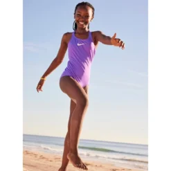 NIKE Girls' Essential Racerback 1-Piece Swimsuit -Carhar Clothing Shop 2084433 501 alt3