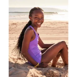 NIKE Girls' Essential Racerback 1-Piece Swimsuit -Carhar Clothing Shop 2084433 501 alt4