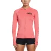 NIKE Women's Logo Zip Long-Sleeve Hydroguard