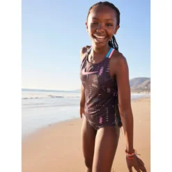 NIKE Girls' Spiderback 1-Piece Swimsuit -Carhar Clothing Shop 2084436 001 alt3