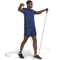 ADIDAS Men's AEROREADY D2M Short-Sleeve Tee -Carhar Clothing Shop 2084527 403 alt5