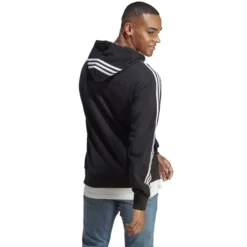 ADIDAS Men's Essentials 3-Stripes Hoodie 10 ADIDAS Men's Essentials 3-Stripes Hoodie -Carhar Clothing Shop 2084543 001 alt2