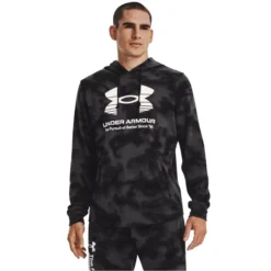 UNDER ARMOUR Men's UA Rival Terry Hoodie -Carhar Clothing Shop 2084661 001 alt2