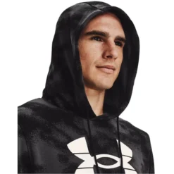 UNDER ARMOUR Men's UA Rival Terry Hoodie -Carhar Clothing Shop 2084661 001 alt4