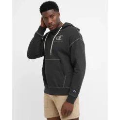 CHAMPION Men's Global Explorer French Terry Hoodie -Carhar Clothing Shop 2084685 001 alt2