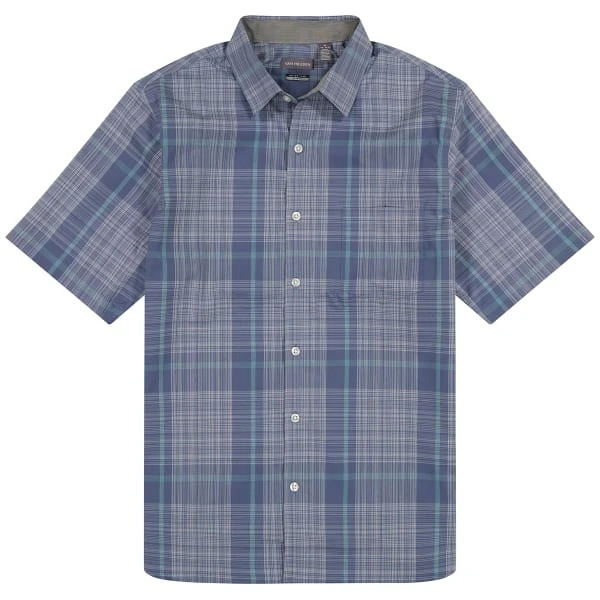 VAN HEUSEN Men's Essential Woven Short-Sleeve Shirt 1 VAN HEUSEN Men's Essential Woven Short-Sleeve Shirt