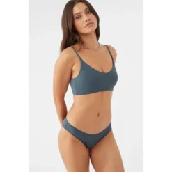 O'NEILL Juniors' Saltwater Solids Swim Top -Carhar Clothing Shop 2085060 003 alt3