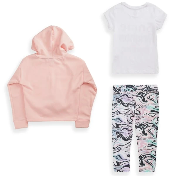 RBX Girls' Hoodie/Tee/Legging 3-Piece Set 2 RBX Girls' Hoodie/Tee/Legging 3-Piece Set - Image 2