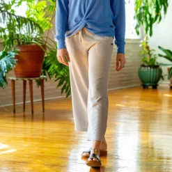 EMS Women's Softspun Wide Leg Cropped Pants -Carhar Clothing Shop 2085512 004 alt3