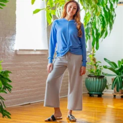 EMS Women's Softspun Wide Leg Cropped Pants -Carhar Clothing Shop 2085512 004 alt5