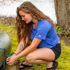 EMS Women's Essence Peak Boxy Cropped Short-Sleeve Tee -Carhar Clothing Shop 2085522 403 alt4