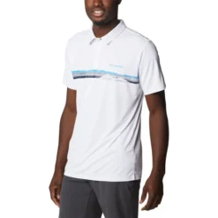 COLUMBIA Men's Hike Polo -Carhar Clothing Shop 2085686 101 alt3