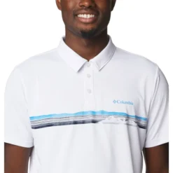COLUMBIA Men's Hike Polo -Carhar Clothing Shop 2085686 101 alt4