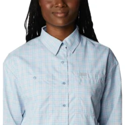 COLUMBIA Women's Silver Ridge Utility Long-Sleeve Shirt -Carhar Clothing Shop 2085708 570 alt4