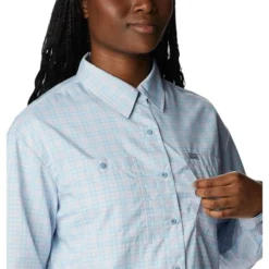 COLUMBIA Women's Silver Ridge Utility Long-Sleeve Shirt -Carhar Clothing Shop 2085708 570 alt6