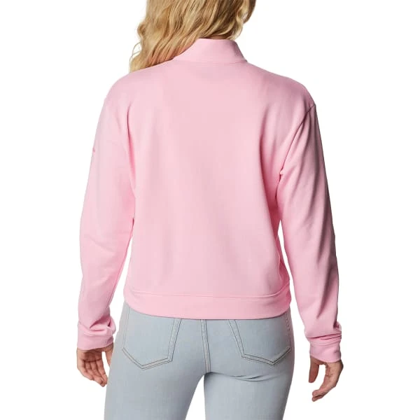 COLUMBIA Women's Trek French Terry Half-Zip Sweatshirt 2 COLUMBIA Women's Trek French Terry Half-Zip Sweatshirt - Image 2