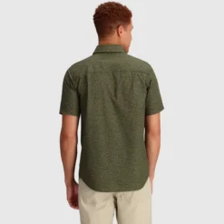 OUTDOOR RESEARCH Men's Rooftop Short-Sleeve Shirt -Carhar Clothing Shop 2085983 315 alt2