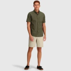 OUTDOOR RESEARCH Men's Rooftop Short-Sleeve Shirt -Carhar Clothing Shop 2085983 315 alt4