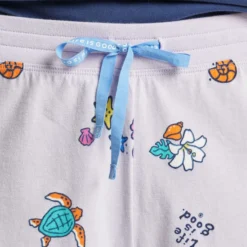 LIFE IS GOOD Women's Ocean Magic Snuggle Up Sleep Shorts -Carhar Clothing Shop 2086084 506 alt2