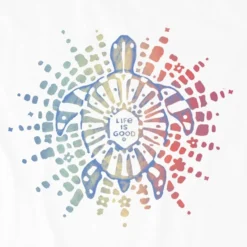 LIFE IS GOOD Women's Turtle Vibes Short-Sleeve Tee -Carhar Clothing Shop 2086109 101 alt1