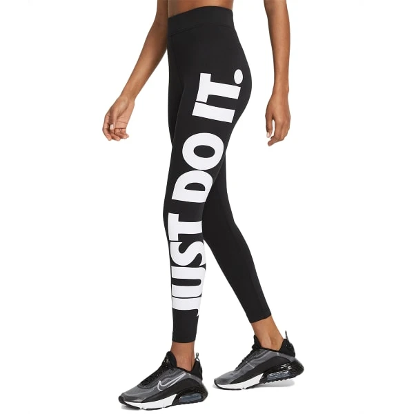 NIKE Women's Sportswear Essential High-Waisted Graphic Leggings 1 NIKE Women's Sportswear Essential High-Waisted Graphic Leggings
