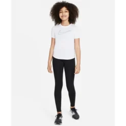 NIKE Big Girls' Dri-FIT Short-Sleeve Training Top -Carhar Clothing Shop 2086307 101 alt4