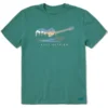 LIFE IS GOOD Men's Play Guitar Short-Sleeve Crusher Tee