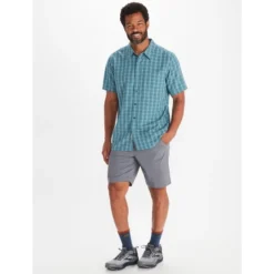 MARMOT Men's Eldridge Novelty Classic Short-Sleeve Shirt -Carhar Clothing Shop 2086408 460 alt3