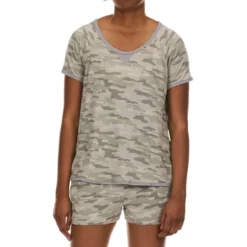 PILLOW TALK Women's Comfy Cozy Shorts Pajama Set