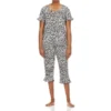 RENE ROFE Women's Sweet Like Sugar Capri PJ Sleep Set, 2 Piece