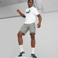 PUMA Men's Essential Cargo Shorts -Carhar Clothing Shop 2087354 004 alt6