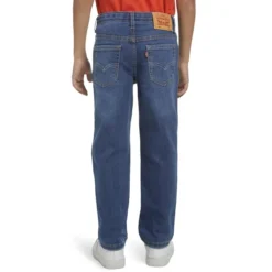 LEVI'S Boys' 502 Regular Taper Fit Performance Jeans -Carhar Clothing Shop 2087440 405 alt01
