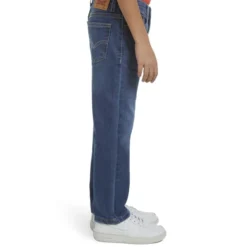 LEVI'S Boys' 502 Regular Taper Fit Performance Jeans -Carhar Clothing Shop 2087440 405 alt02