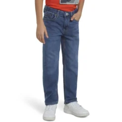 LEVI'S Boys' 502 Regular Taper Fit Performance Jeans -Carhar Clothing Shop 2087440 405 alt03
