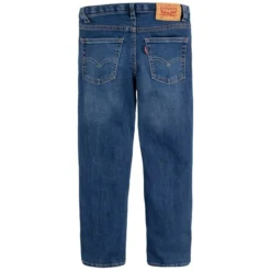 LEVI'S Boys' 502 Regular Taper Fit Performance Jeans -Carhar Clothing Shop 2087440 405 alt09