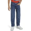 LEVI'S Boys' 502 Regular Taper Fit Performance Jeans