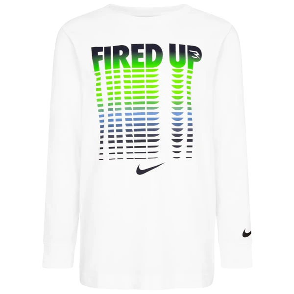 NIKE Boys' 3BRAND By Russell Wilson Fired Up Faded Long-Sleeve Tee 1 NIKE Boys' 3BRAND By Russell Wilson Fired Up Faded Long-Sleeve Tee