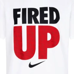 NIKE Boys' Fired Up Short-Sleeve Tee -Carhar Clothing Shop 2087503 101 alt2