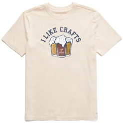 LIFE IS GOOD Men's I Like Crafts Short-Sleeve Tee