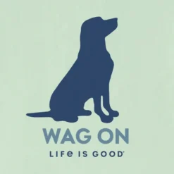LIFE IS GOOD Women's Wag On Lab Snuggle Up Relaxed Short-Sleeve Sleep Vee 6 LIFE IS GOOD Women's Wag On Lab Snuggle Up Relaxed Short-Sleeve Sleep Vee -Carhar Clothing Shop 2087636 314 alt2
