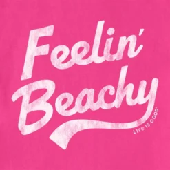 LIFE IS GOOD Women's Feelin' Beachy Long-Sleeve Crusher Tee -Carhar Clothing Shop 2087663 609 alt1